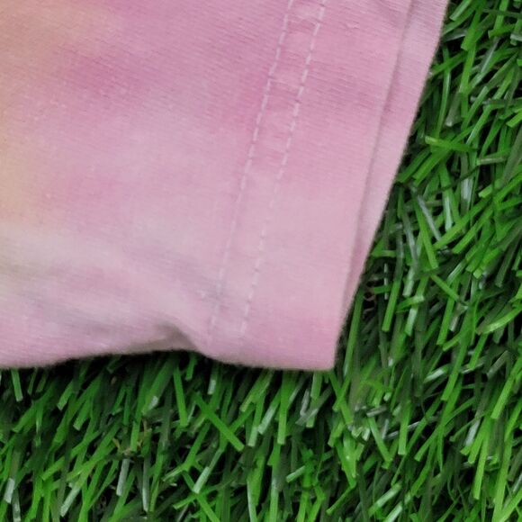 Pink-Floyd Pastel Tie-Dye Shirt Womens Medium 19x19 Cropped - Picture 10 of 11